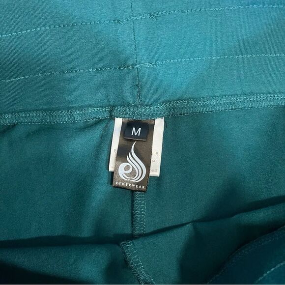 Ryderwear Womens Teal Drawstring Waist Leggings M - Picture 6 of 9